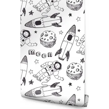 Fototapeta Tapeta na zeď v roli Kosmonauti planety hvězdy