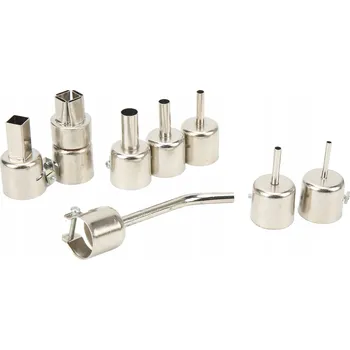 Svářečka TRYSKA PRO HORKOVZDUŠNOU PISTOLI SVÁŘEČKA PLASTŮ SVAŘOVÁNÍ 8X