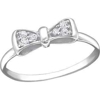 Prsten Prsten Mašle se zirkony stříbro 925 Velikost: 5 - 1,5 cm (EU 49 - 50) 2005/5