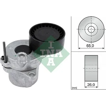 Napínák, žebrovaný klínový řemen Schaeffler INA 534 0336 10