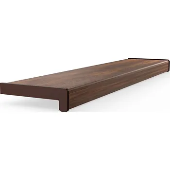 Obraz Vnitřní komorový PVC parapet S KRYTKAMI šířka 20cm délka 50cm OŘECH