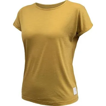 Dámské tričko Dámské triko Sensor Merino Air Traveller mustard XL