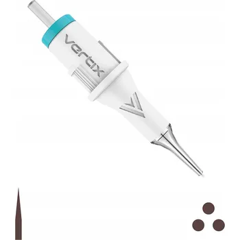 Tetování Vertix Pico cartridge PMU 3RS 0.25mm Round Shader Long Taper 1 kus .25 LT