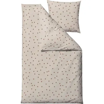 Povlečení Hnědé povlečení na jednolůžko z bavlněného saténu 140x200 cm Solaris – Södahl ID_1753730