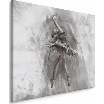 Obraz Obraz Canvas Balet BALETNICA Tanec Beton 50x50
