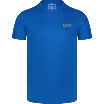 Pánské tričko Pánké funkční triko NORDBLANC BURNING NBSMF8023 MODRÁ XXXL
