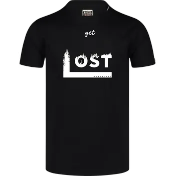 Pánské triko NORDBLANC GETLOST NBSMT8154 ČERNÁ M