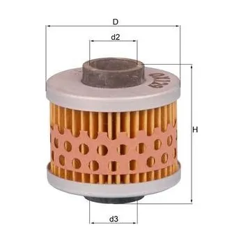 Olejový filtr Olejový filtr KNECHT OX 129