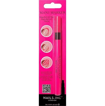 Nails Inc. Mani Marker Neon Pink pero na nehty 14 ml