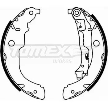 Brzdová čelist Sada brzdových čelistí TOMEX C TX 21-96