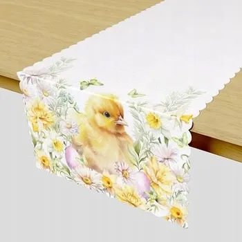 Prostěradlo KUŘE V KVĚTECH Běžec NINA VODĚODOLNÝ, 38x140cm,