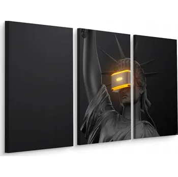 Obraz Obraz TRYPTYCH Socha Svobody VR brýle 60x40