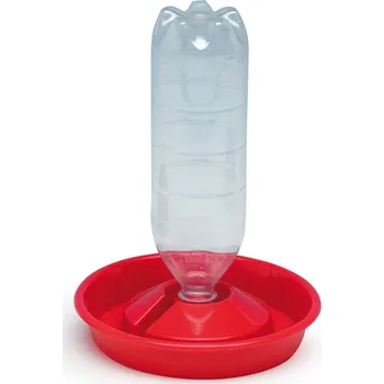 Napáječka pro ptáka BRAVSON GROUP s.r.o. SET 10 ks - Napáječka uchycení na PET lahve pro kuřata plastová CF 3200 TREVI - 1,5-2l