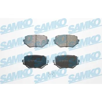 Brzdová destička Sada brzdových destiček, kotoučová brzda SAMKO 5SP798