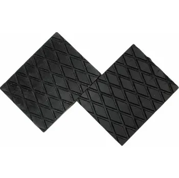 Gumová podložka zvedáku 160 x 125 x 30 mm, hranatá - Ferdus 10.169