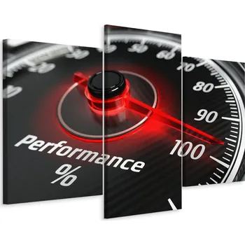 Obraz Obraz Triptych Moderní HODINY 3D Efekt 60x40