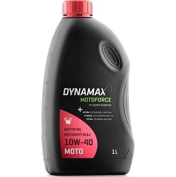 Motorový olej Motorový olej Dynamax Motoforce Super Scooter 4T 10W-40, 1L