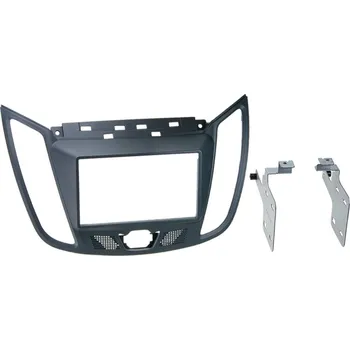 Auto Hi-Fi Rámeček 2DIN autorádia Ford C-max (10->) - šedá