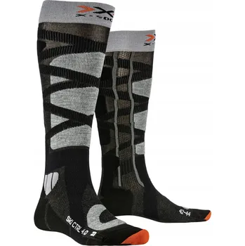 Pánské ponožky Ponožky pánské X-Socks Ski Control 4.0 45-47 Černo-šedé