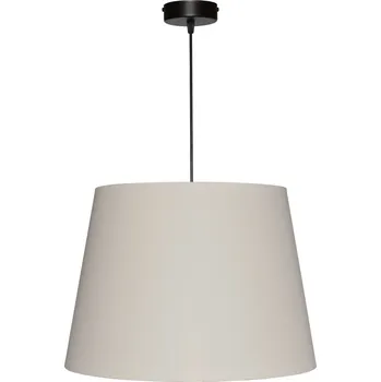 Závěsné svítidlo Lustr E27 Béžové stínidlo KUŽEL 30x40 v28 MIRANO