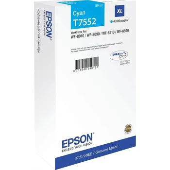Inkoust Epson T7552 Cyan pro WF-8010/8090/8510/8590