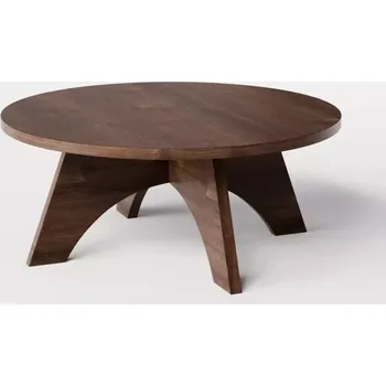 Konferenční stolek Konferenční stolek kulatý BELL Ø68 cm Dub Čokoládový