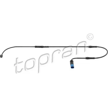 Brzdová destička Výstražný kontakt, opotřebení obložení TOPRAN 638 980