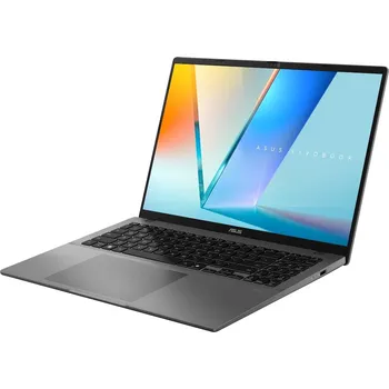 Notebook ASUS Vivobook S/ Core Ultra 5 225H/ 16GB/ 512GB SSD/ Intel Graphics/ 16"WUXGA,144Hz,matný/ W11H/ šedý S3607CA-RP001W