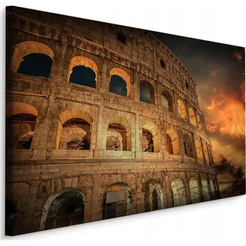 Obraz Obraz do obýváku nebe mraky Koloseum Řím 30x20