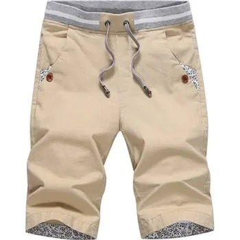 Pánské kraťasy Pánské cargo šortky elastické a prodyšné Velikost: 7XL, Barva (Varianta): Žlutá