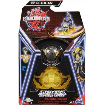Figurka BAKUGAN 3.0 SPECIAL ATTACK FIGURKA SPIN MASTER - ČERNÝ VODNÍ OCTOGAN