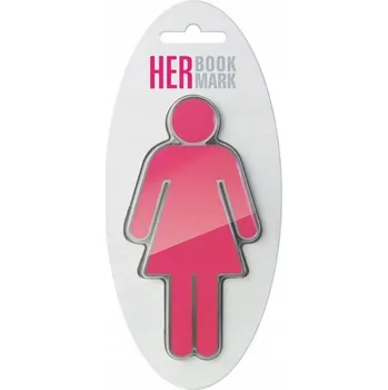 Doplněk ke knize HER Bookmark - kovová záložka do knihy