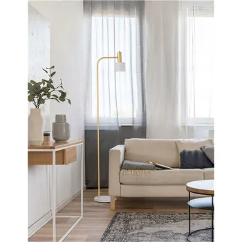 Stojací lampa Stojací lampa NOVA LUCE patice E27, 40 W, bílá, žlutá