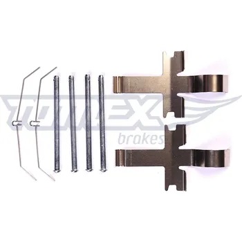 Přislušenství brzdového systému Sada příslušenství, obložení kotoučové brzdy TOMEX C TX 44-03