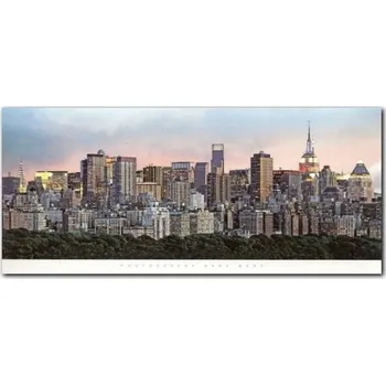 Obraz New York Skyline plakát obraz 50x23cm