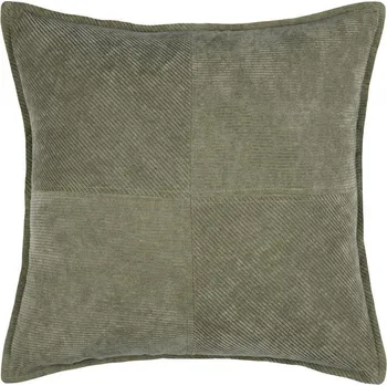 Polštář STOF Sametový dekorační polštář, DANDY, 45 x 45 cm, zelený