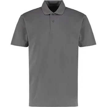 Pánské tričko Kustom Kit Pánské polo triko KK422 Dark Grey Marl M