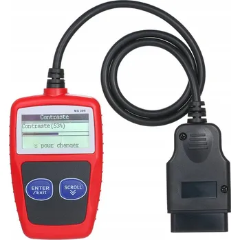 Autodiagnostika OBDII Rozhraní pro Čtení Chyb Auta - Diagnostický Skenovací Tester OBD2 MS309