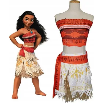 Karnevalový kostým KOSTÝM VAIANA MOANA PŘEVLEK OCEÁN DOSPĚLÝ L