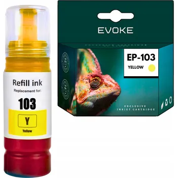 Žlutá inkoustová kazeta EVOKE pro tiskárny Epson