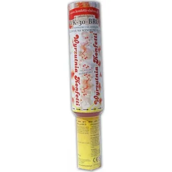 Konfeta Konfety vystřelovací brcs 25 cm