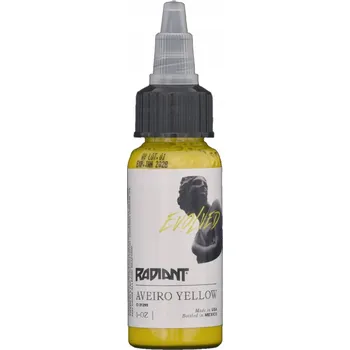 Odstranitelné tetování Na tetování Barva RADIANT EVOLVED AVEIRO YELLOW 30ml