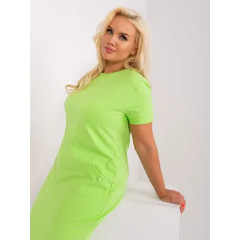 Dámské šaty Dámské šaty RV-TU-8862.69P RELEVANCE Barva: Zelená - světle, Velikost: UNI