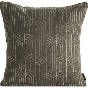 Povlak na dekorativní polštářek DEKORAČNÍ POVLAK NA POLŠTÁŘ MILA2 45X45 CM HNĚDÁ