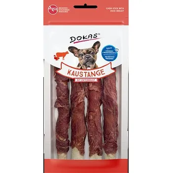 Dokas Tyčinky z&nbsp;hovězí kůže obalené kachním masem&nbsp;50 g