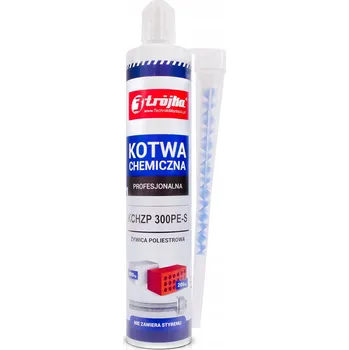 chemická kotva Polyesterová chemická kotva BEZ STYRENU univerzální pryskyřice 300 ml + směšovač