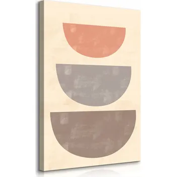 Obraz OBRAZ DO OBÝVÁKU JAPONSKÝ STYL BOHO MINIMALISMUS ABSTRAKCE 40x50