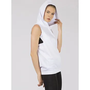 Dámská mikina Mikina bez rukávů 298-BZ-TL-97106.32 TOMMY LIFE Barva: Bílá, Velikost: XL