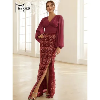 Dámské šaty Originální dlouhé šaty na večer LissCord lC1512 Barva: Zlatá, Velikost: XL