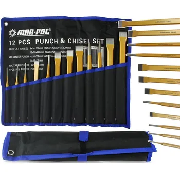 Sada průbojníků a sekáčů 12ks MAR-POL M57480